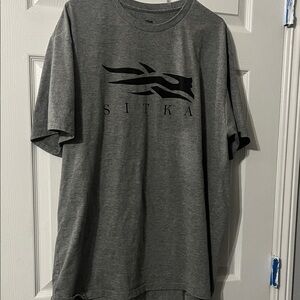 Sitka Gray Short Sleeve Men's Tee